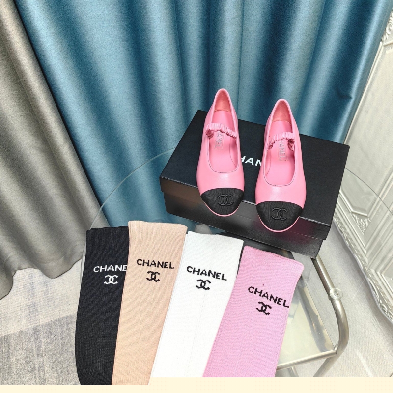 Ch*el flat shoes